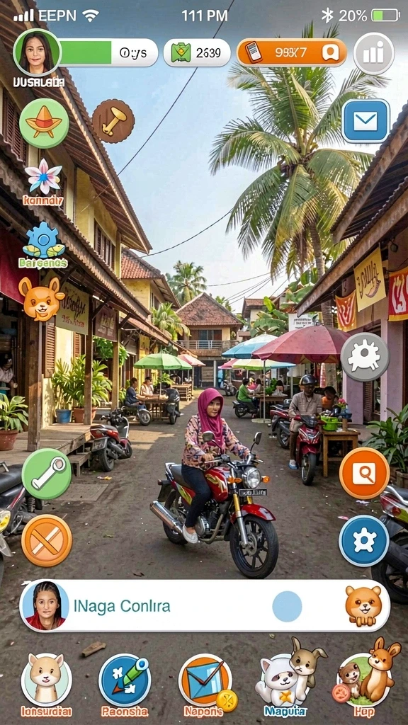 55rt - Tampilan antarmuka yang intuitif dan mudah digunakan.
