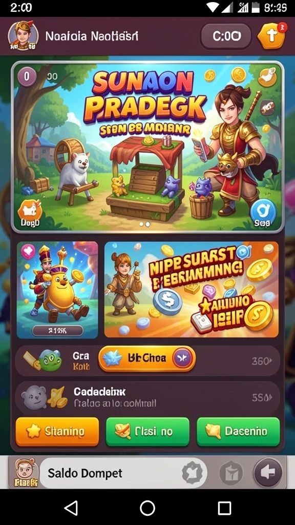 mega111 - Karakter baru yang penuh warna dan unik.