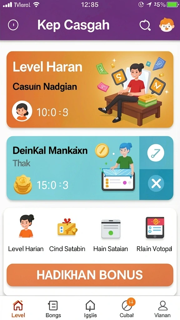 qqstar - Tampilan antarmuka yang intuitif dan mudah digunakan.