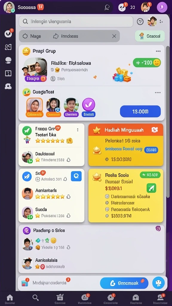 raja777 - Pengguna sedang menikmati mode multiplayer yang seru.