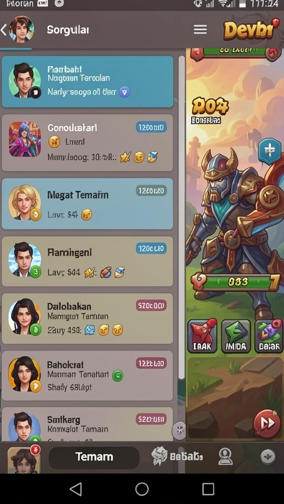 vita555 - Screenshot karakter unik di VITA555.